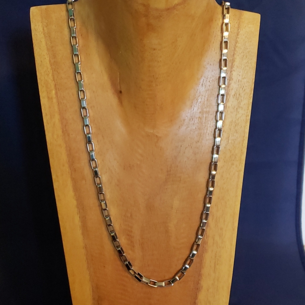 Stainless steel box link chain